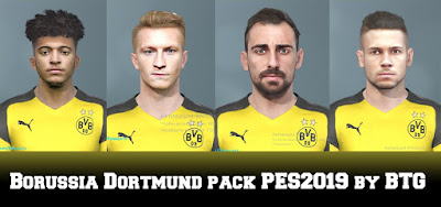 PES 2019 Facepack Borussia Dortmund by BTG