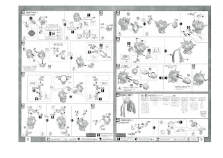 MANUAL BOOK MG 1/100 GN-005 Gundam Virtue & GN-004 Gundam Nadleeh, Bandai