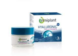 Cumpara de aici crema de zi antirid Hyaluronic Elmiplant