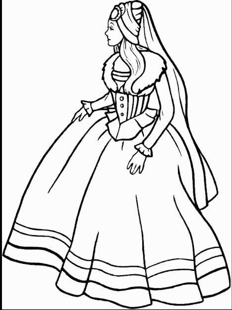 Online Coloring Pages For Girls