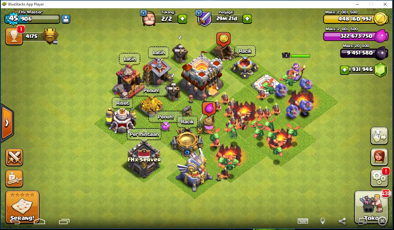 FHx-Clash Of Clans | Clash of Clans Private Servers