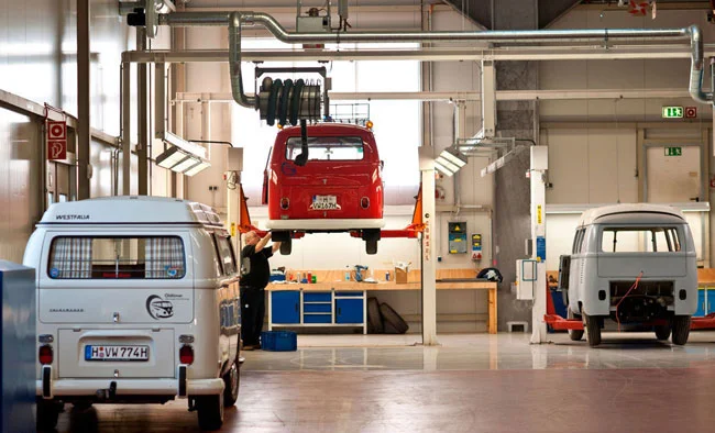 VW Bus Restoration Facility