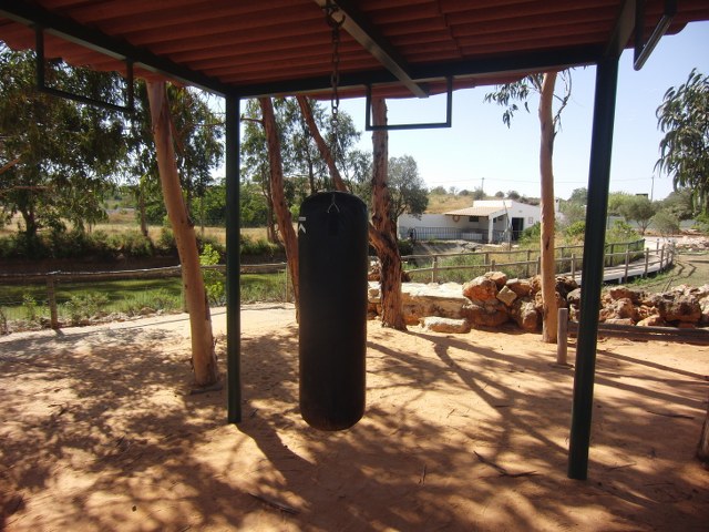 gimnasio saco boxeo algarve casa chico ze portugal