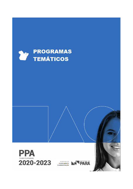 PPA – PLANO PLURIANUAL – 2020 – 2023 - REGIÃO DE INTEGRAÇÃO BAIXO AMAZONAS