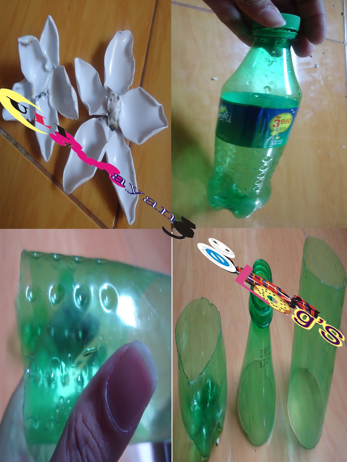 uli mayang DIY if spoons and bottle change to cactus 