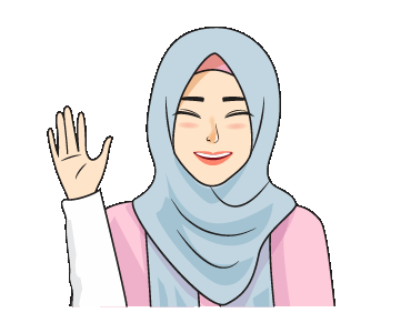 17+ Terpopuler Animasi Kartun Hijab Bergerak