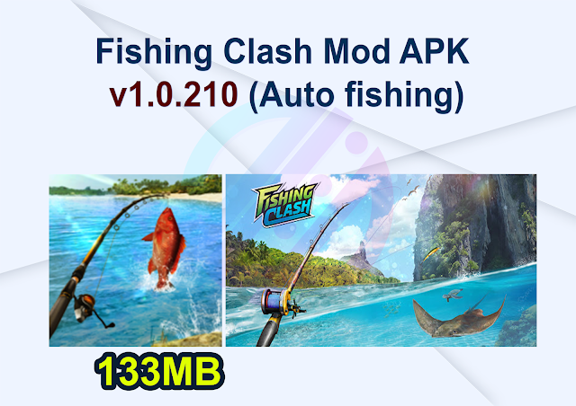 Fishing Clash Mod APK v1.0.210 (Auto fishing)