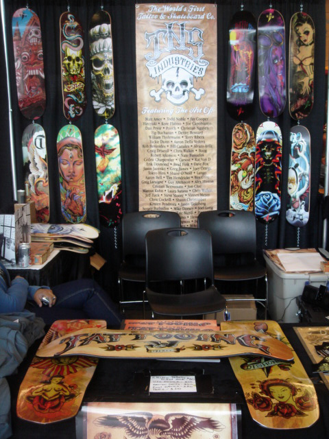 Coming to a tattoo convention near you! TNS booth in Seattle, WA.