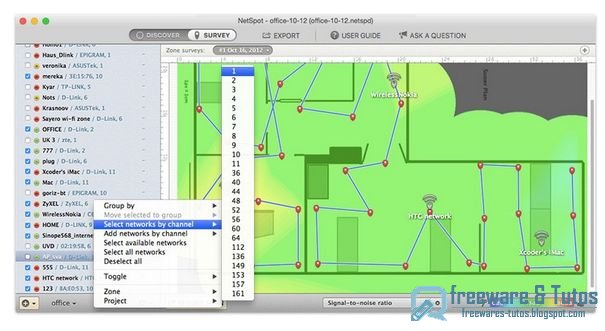 Netspot : analyser et régler son réseau wifi 