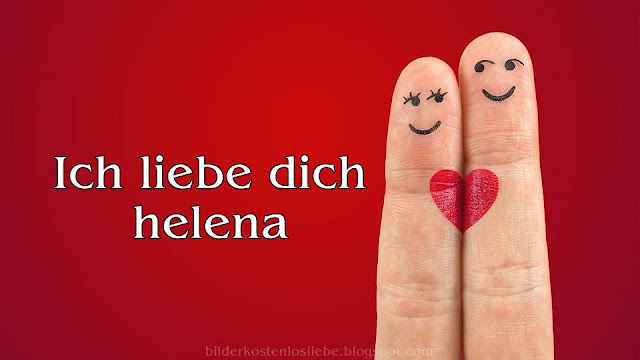 Bild von ich liebe dich für Helena