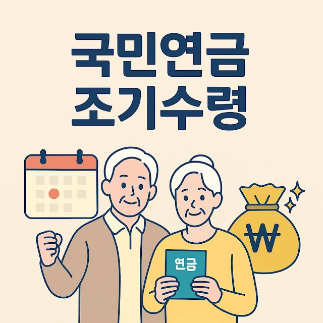 국민연금 조기수령 대표이미지