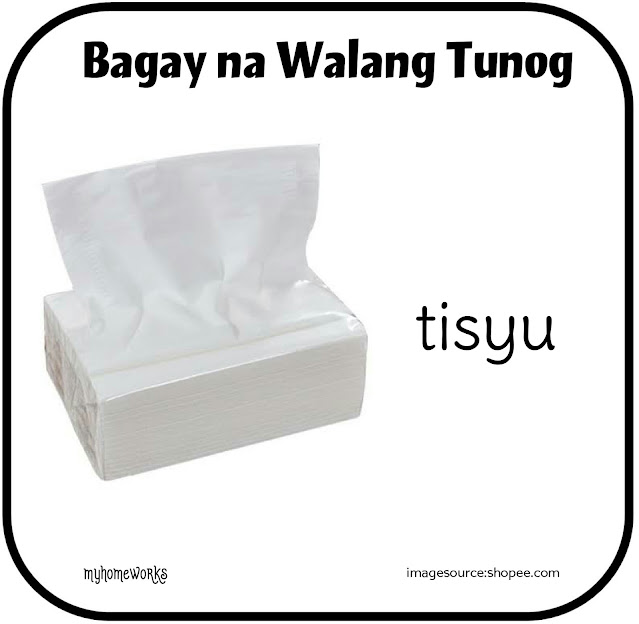 Mga Bagay na Lumilikha ng Tunog at mga Bagay na Walang Tunog