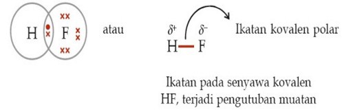 Ikatan Kovalen (Polar dan nonPolar) Beserta Contoh Ikatannya 