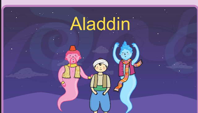 حل درس The story of Aladdin Review اللغة الإنجليزية الصف الثامن