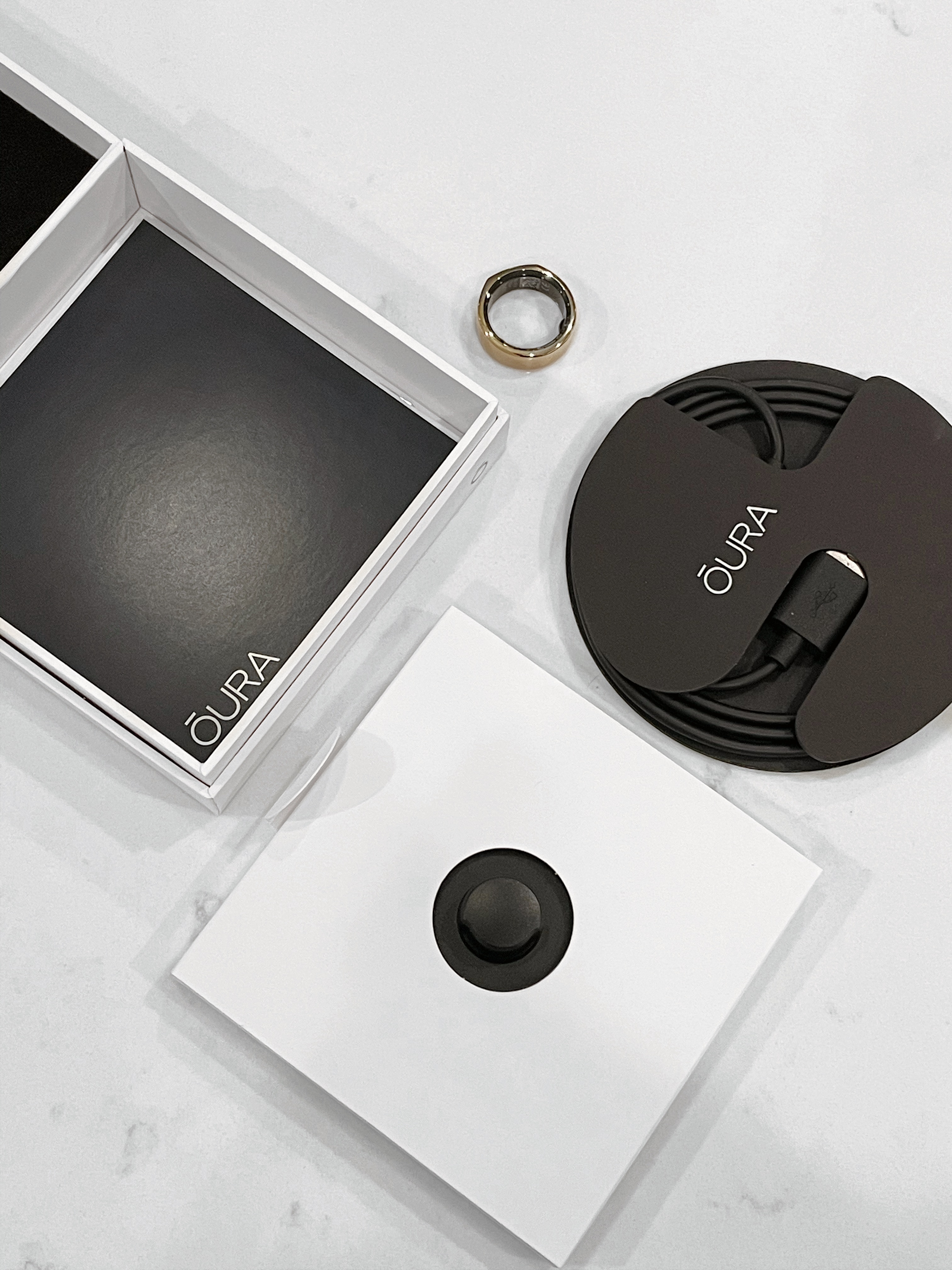 OURA RING UNBOXING + set-up with Natural Cycles 