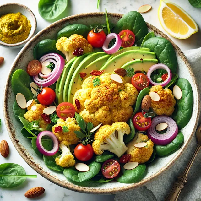 How to Make Roasted Cauliflower Salad
