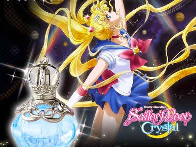 Banda lança perfume inspirado em Sailor Moon Crystal