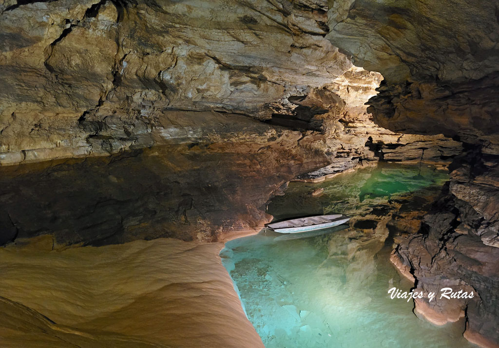 Interior de la Gouffre de Padirac