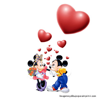 Mickey mouse quiere a minnie mouse