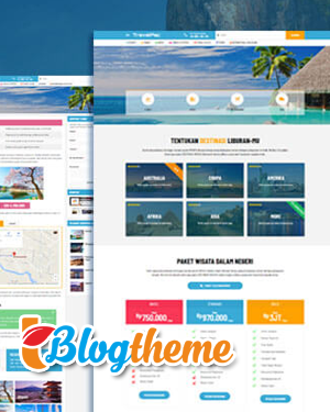 TravelPac Responsive Blogger Template