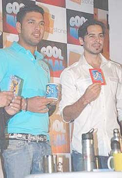 Yuvraj Singh Cool Maal Merchandise Launch Pics