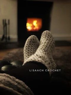 Easy beginner crochet slipper sock pattern FREE