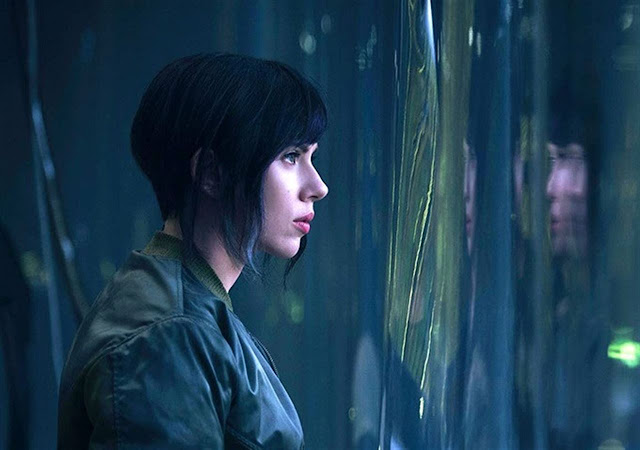 Scarlet Johansson como Motoko Kusanagi