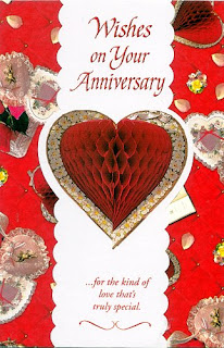 Romantic Wedding Anniversary Cards