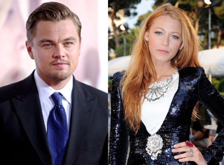 blake lively and leonardo dicaprio. Leonardo DiCaprio and Blake