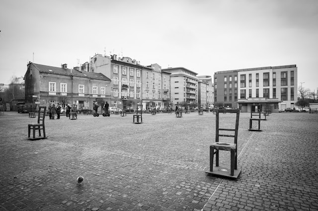 Piazza dedicata agli eroi del ghetto-Cracovia