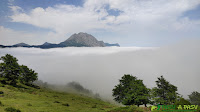 Vista del Tiatordos desde la zona de la Fana, Ponga