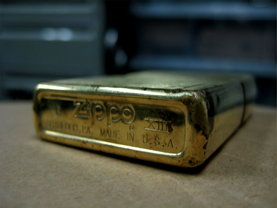 Cabphotos My Zippo 真鍮剥き出しスペシャル Cabphotos My Zippo 真鍮剥き出しスペシャル