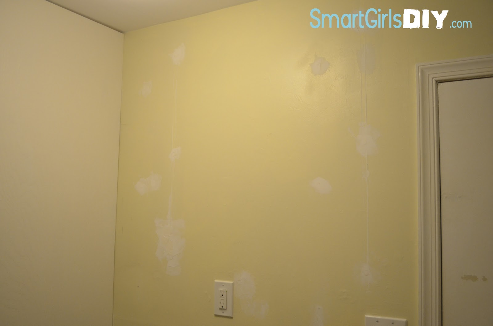 ... down bumps. Make sure walls are clean before you start to wallpaper