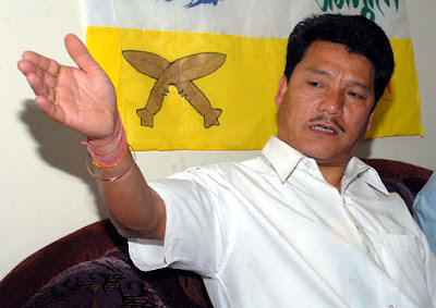 Bimal Gurung Gorkha Janmukti Morcha chief