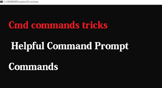 cmd commands tricks| Helpful CMD Commands : Tech Blogspot