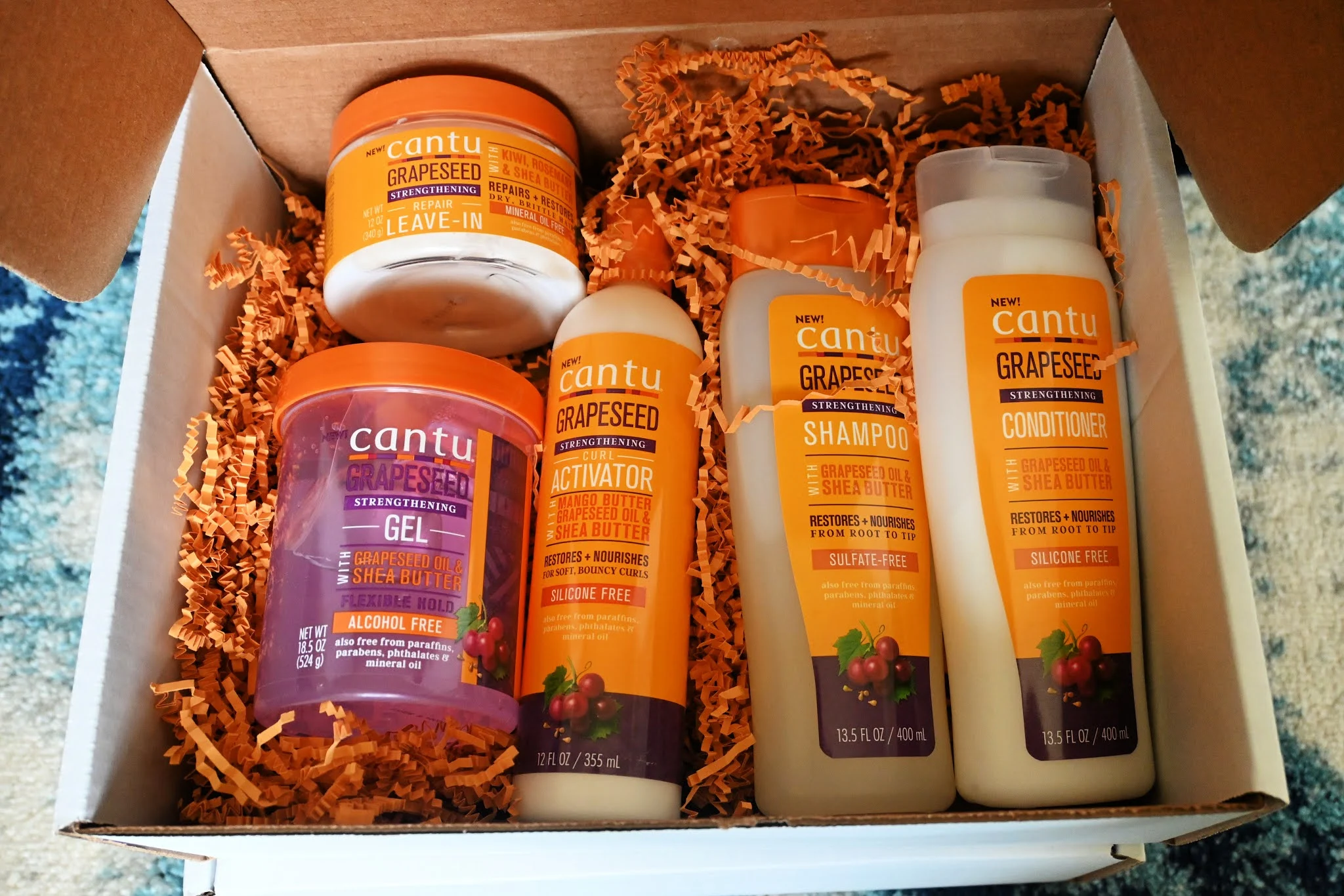 Cantu Beauty's Grapeseed Haircare Collection