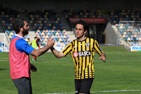 Partido del Barakaldo CF contra el Vitoria