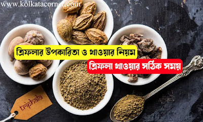 ত্রিফলার উপকারিতা ও খাওয়ার নিয়ম | ত্রিফলা খাওয়ার সঠিক সময়