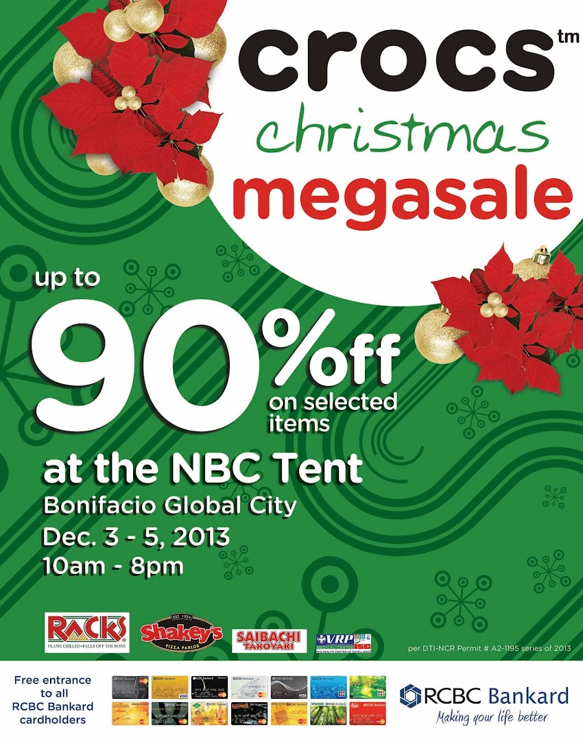 The Holiday Rush Continues With the Crocs Christmas Megasale 2013