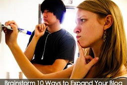 Brainstorm Ten Ways To Expand Your Weblog [Homework]