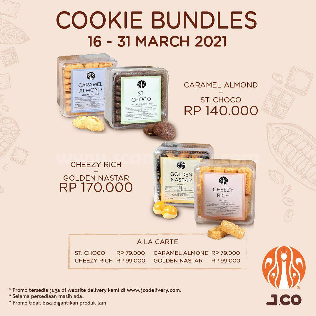 JCO COOKIE BUNDLES – Promo Paket Dua produk Cookie Favorit mulai Rp 140.000