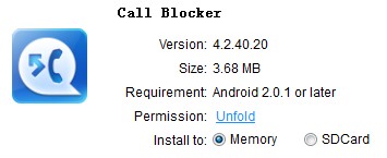 Call Blocker -Android Apps Free Download 