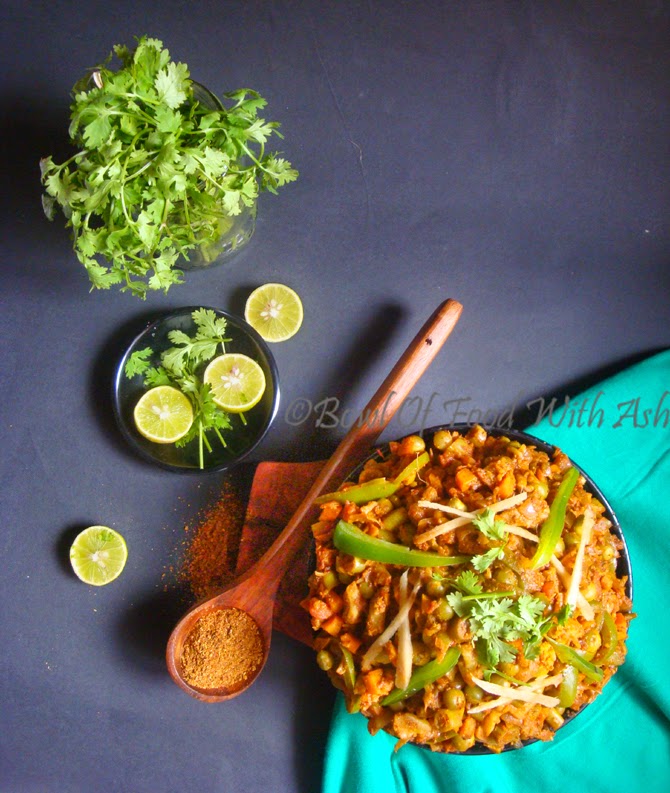 Kadhai/ kadai  Vegetables Recipe