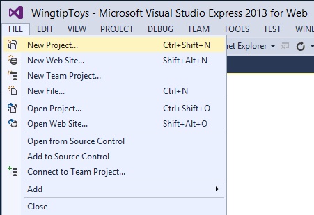 Memulai ASP.NET 4.5 Web Forms dan Visual Studio 2013. Langkah Demi Langkah