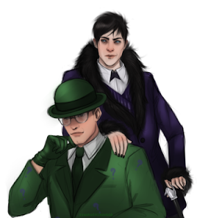 penguin, riddler, nygma, ed nygma, edward nygma, batman, dc, dceu, the batman, gotham