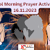 School Morning Prayer Activities - 16.11.2023 