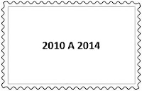 SELLOS DE 2010 A 2014