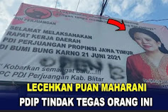 Lagi Trending! Video Baliho PDI Puan Maharani Ada "Open BO" di Jawa Timur