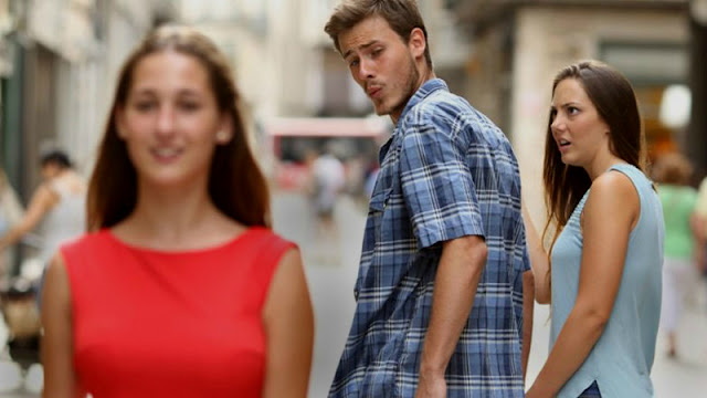 SWEDES SIGNAL THAT CHANGING PARTNERS IS "SEXIST" AND WON"T BE ALLOWED WITH ATTACK ON "DISTRACTED BOYFRIEND MEME"