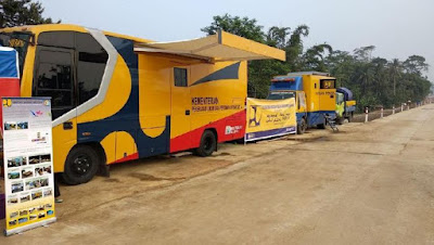 Mobil toilet untuk arus mudik balik lebaran 2018.